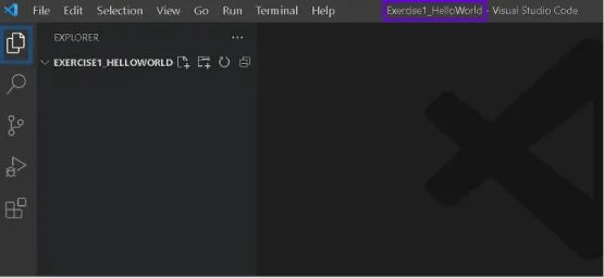 VS Code Explorer sidebar icon in the activity bar used to show files in the open folder