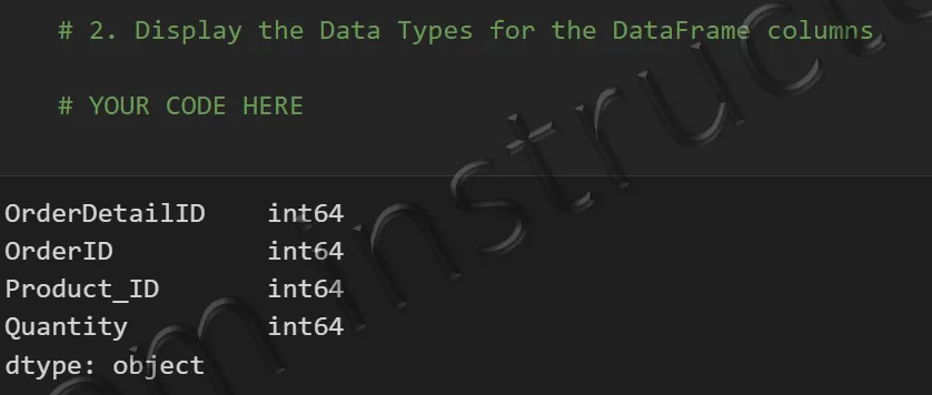 Expected output: DataFrame shape and column attribute output for the 518-row Excel dataset
